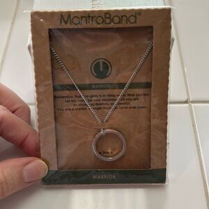 Mantraband ring / necklace